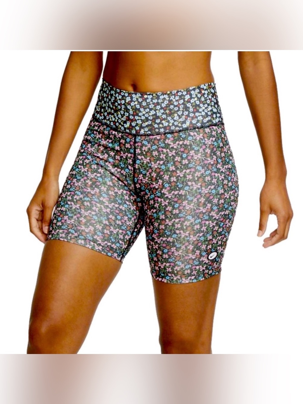Nike NWT Dri-FIT Floral Biker Shorts Size Small
